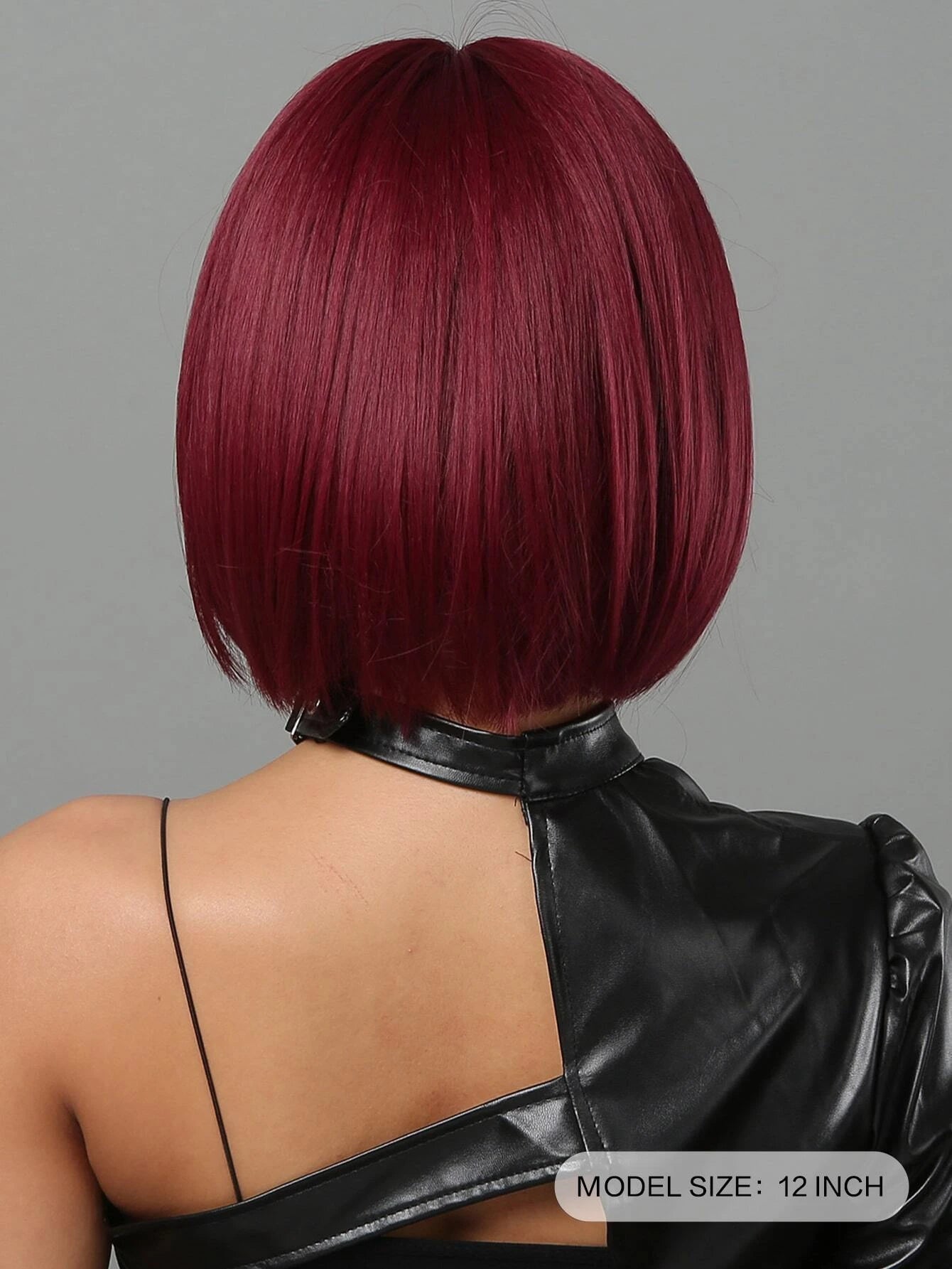 Wine Red Bob Wig Chic Short PartyReady - So Real Fashion