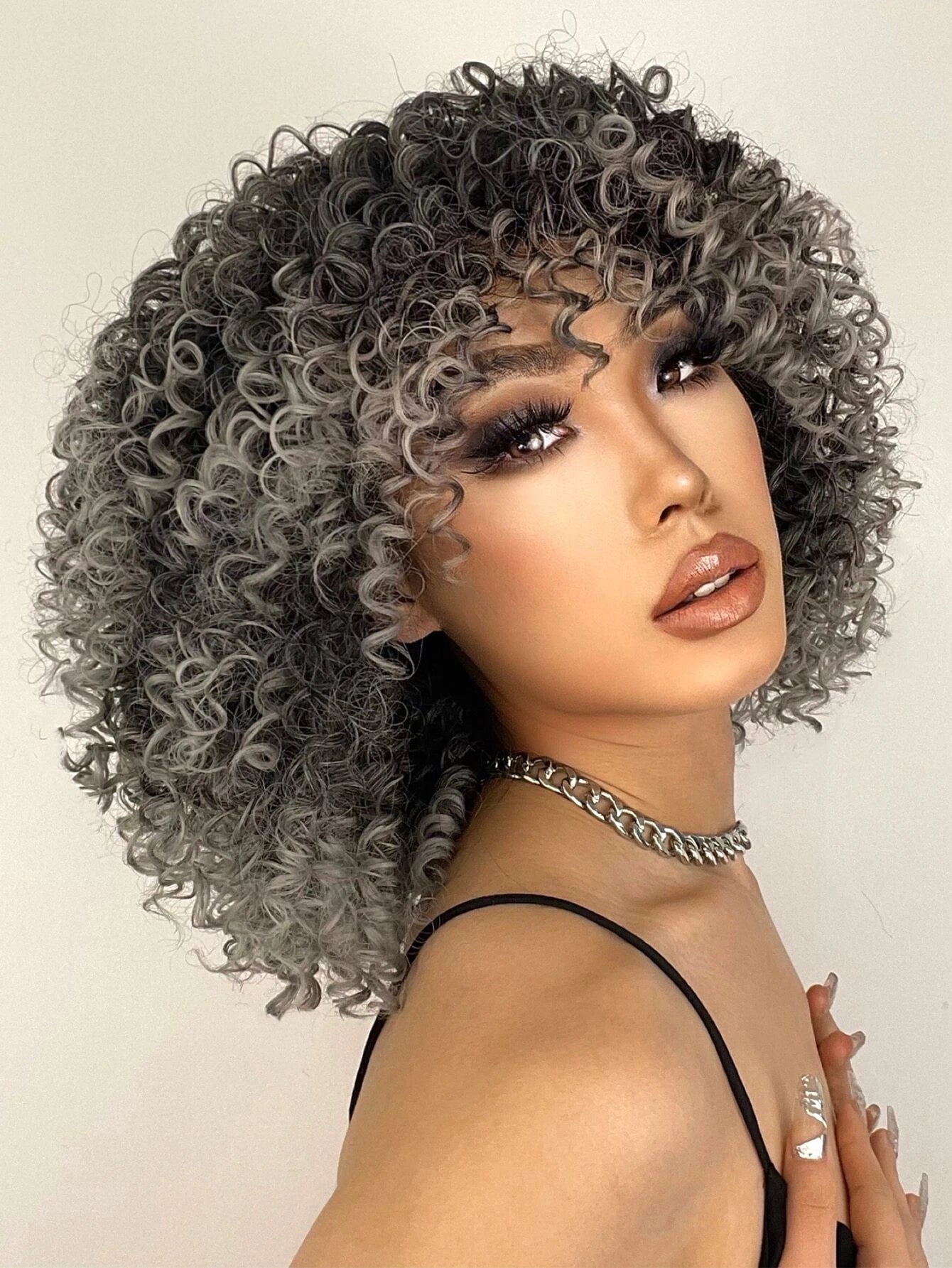 Nimoki Instant Chic Curly Bangs Transformation - So Real Fashion