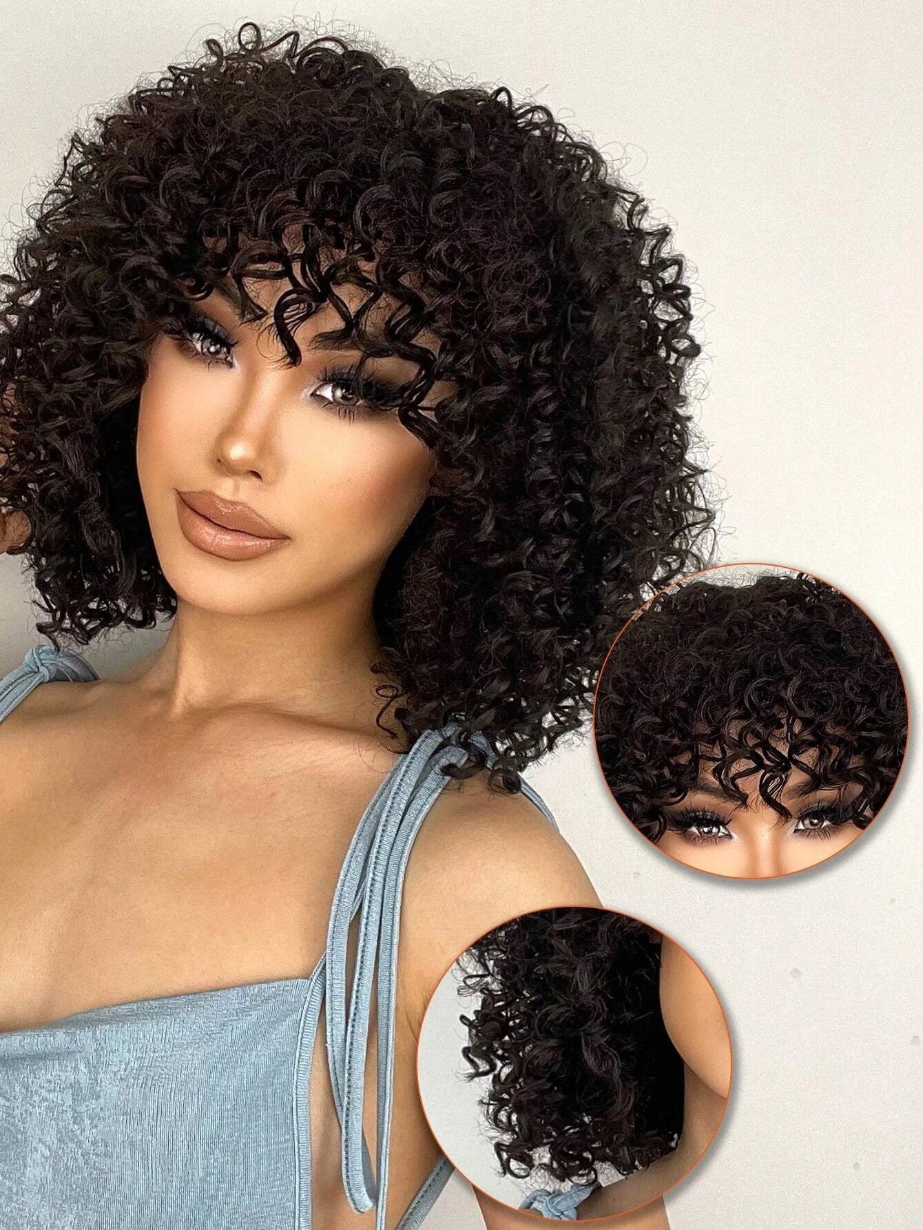 Nimoki Instant Chic Curly Bangs Transformation - So Real Fashion