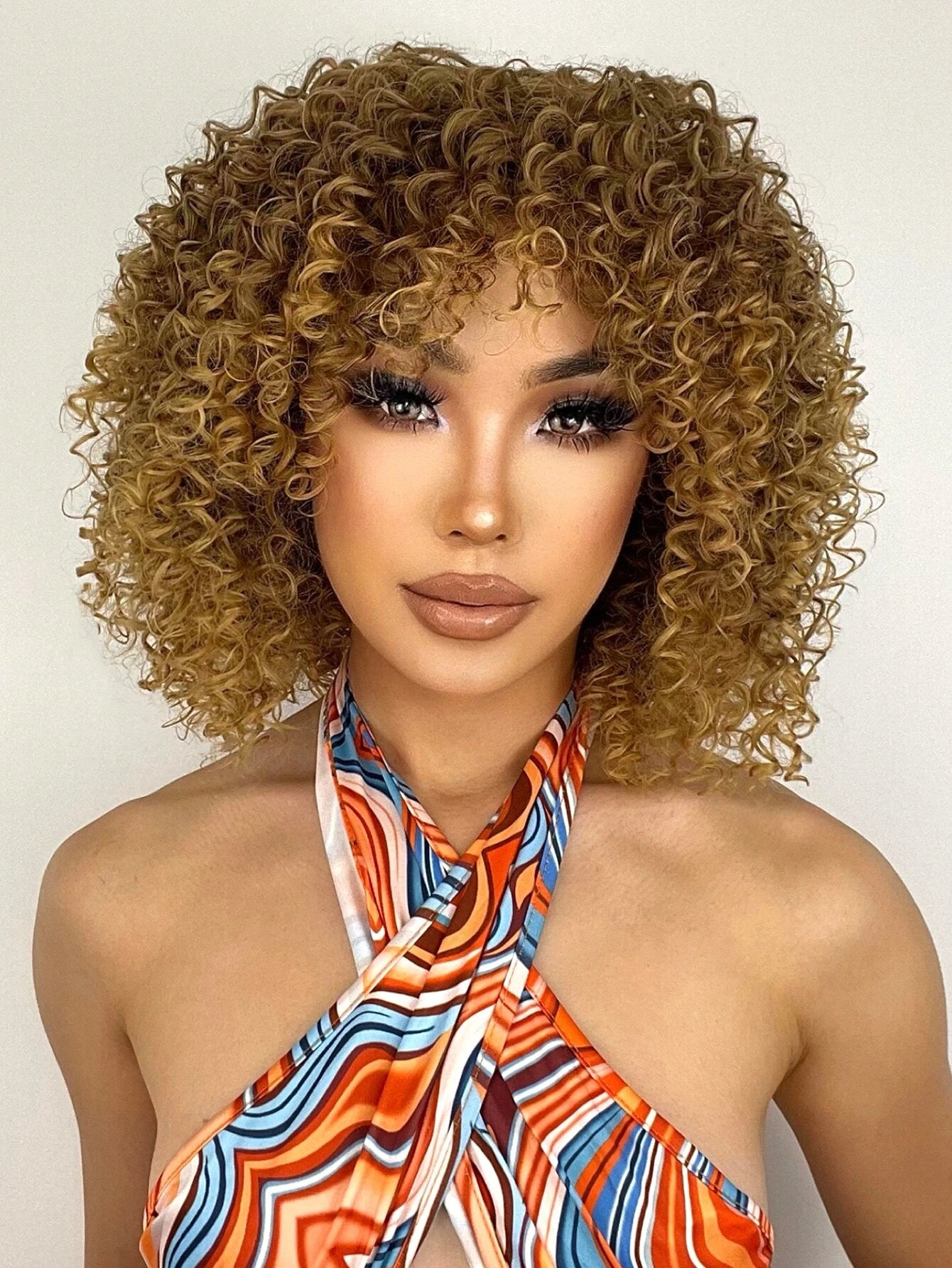 Nimoki Instant Chic Curly Bangs Transformation - So Real Fashion