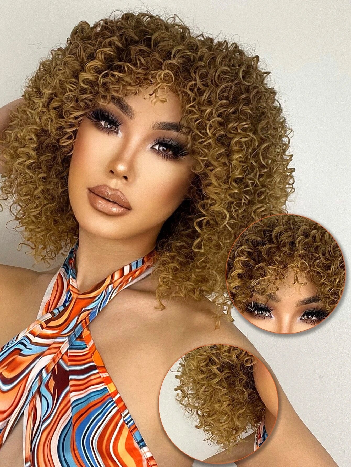 Nimoki Instant Chic Curly Bangs Transformation - So Real Fashion