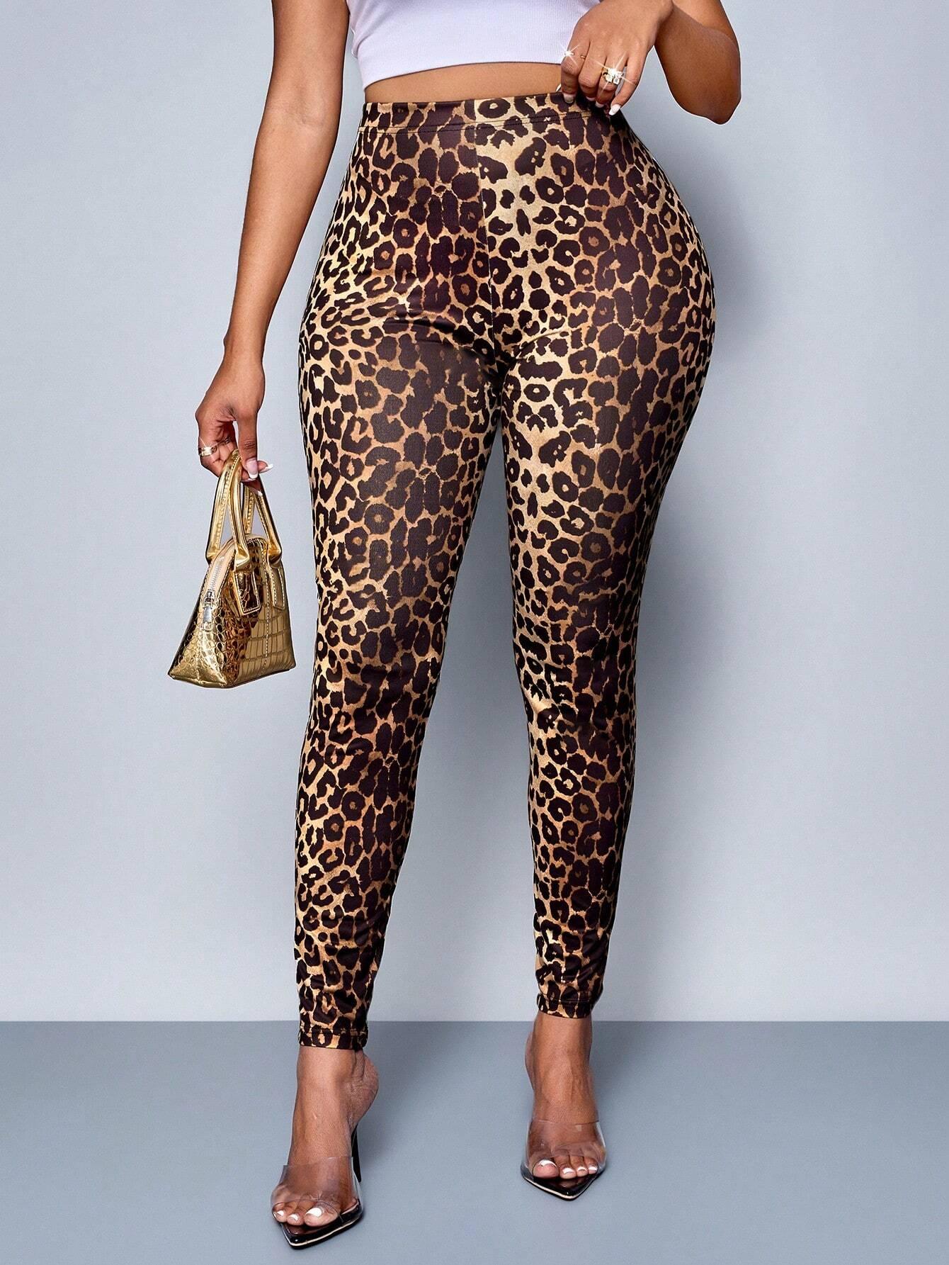 Leopard Leggings Stylish Versatile Comfort for Any Day - So Real Fashion