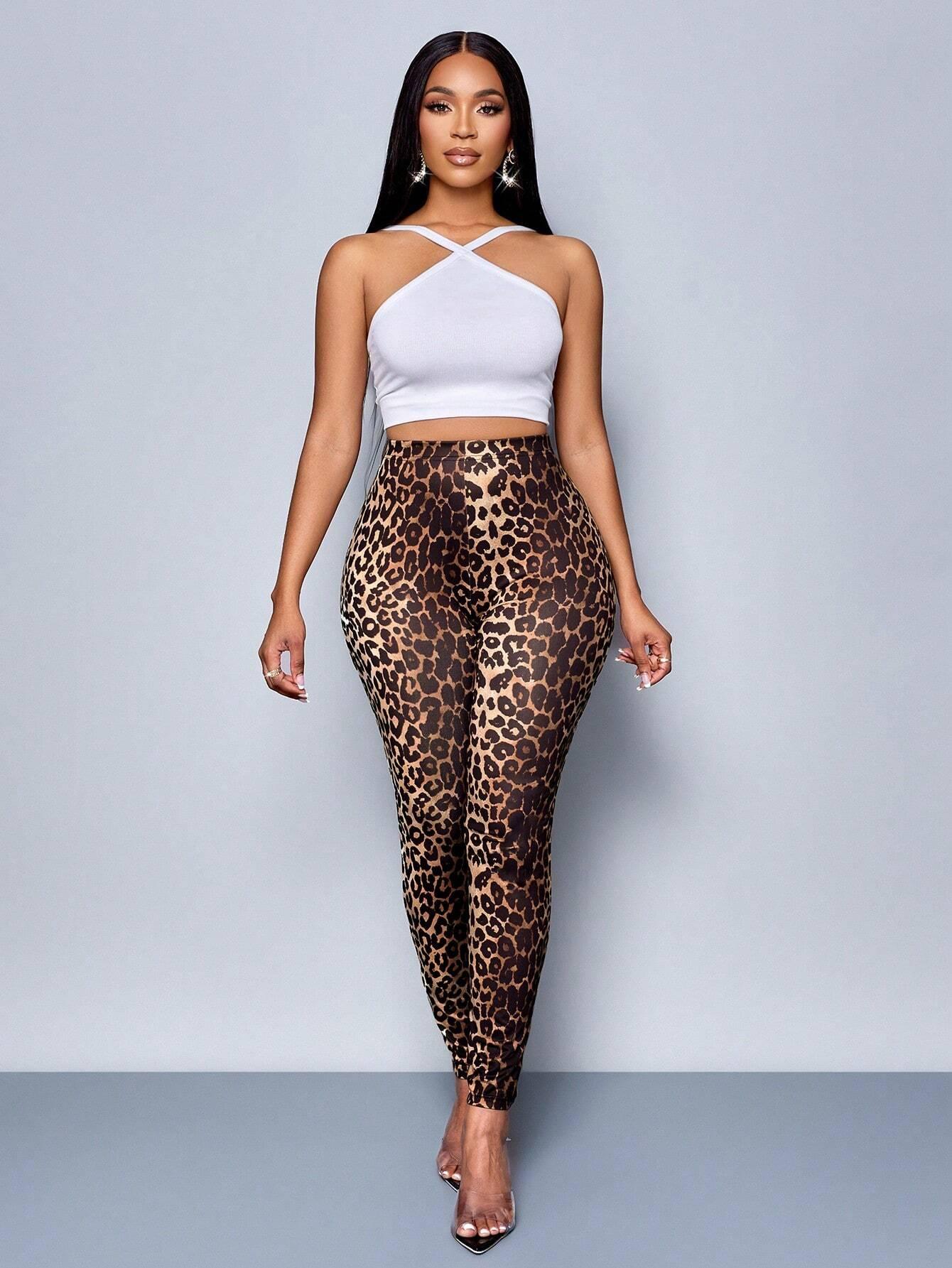 Leopard Leggings Stylish Versatile Comfort for Any Day - So Real Fashion