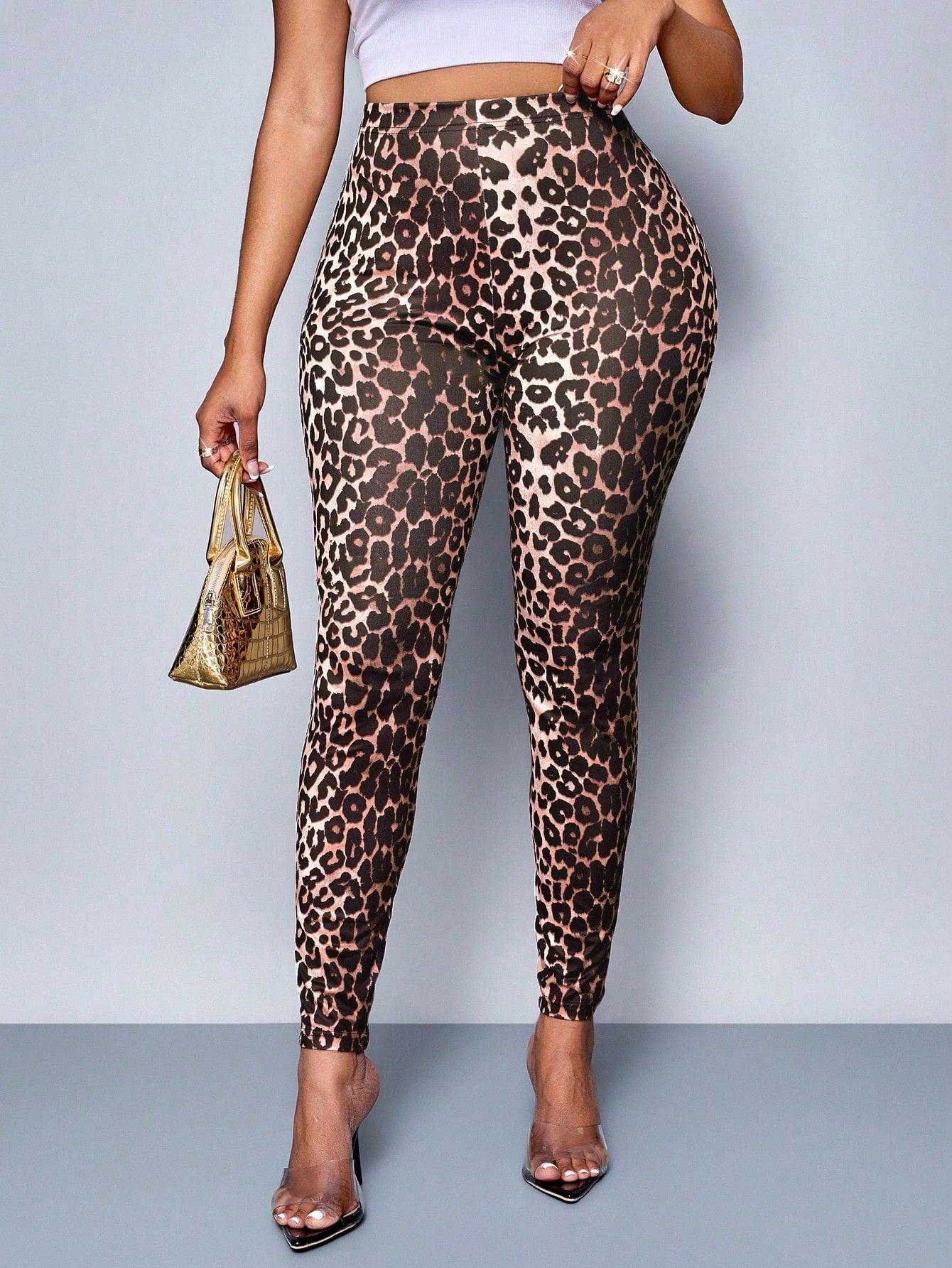 Leopard Leggings Stylish Versatile Comfort for Any Day - So Real Fashion