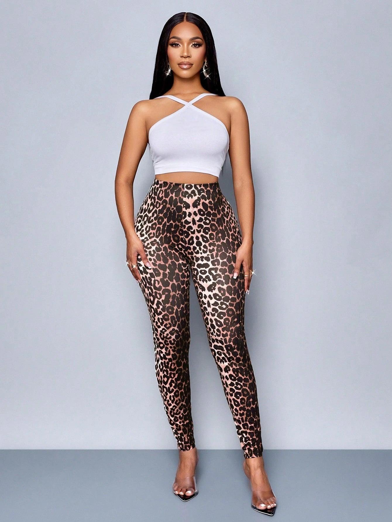 Leopard Leggings Stylish Versatile Comfort for Any Day - So Real Fashion