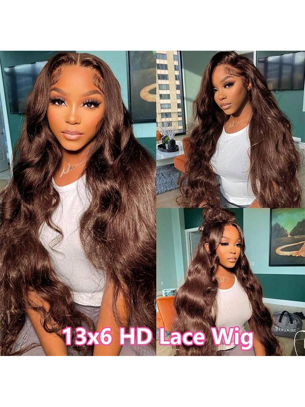 Blonde Burgundy Black Body Wave Lace Front Wig - So Real Fashion