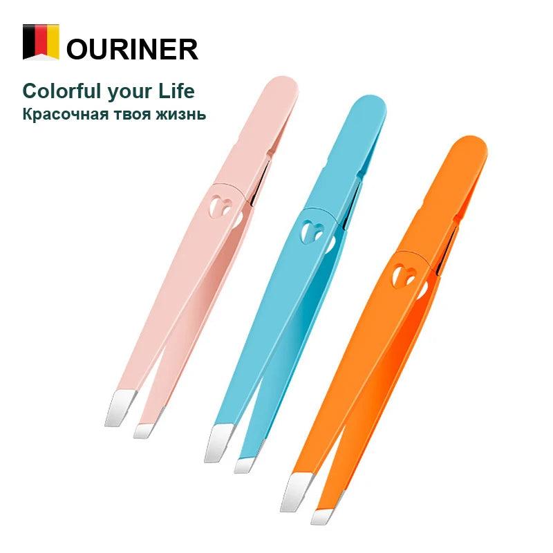 Precise Colorful Tweezers Effortless Brow Shaping - So Real Fashion