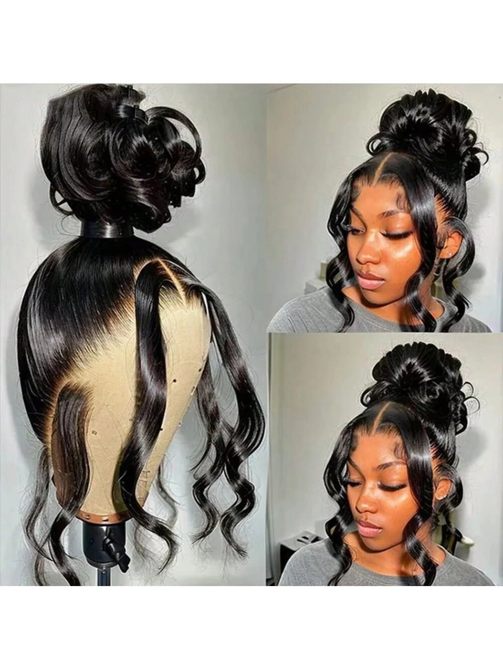 360 Body Wave Lace Front Wig Natural Versatile - So Real Fashion