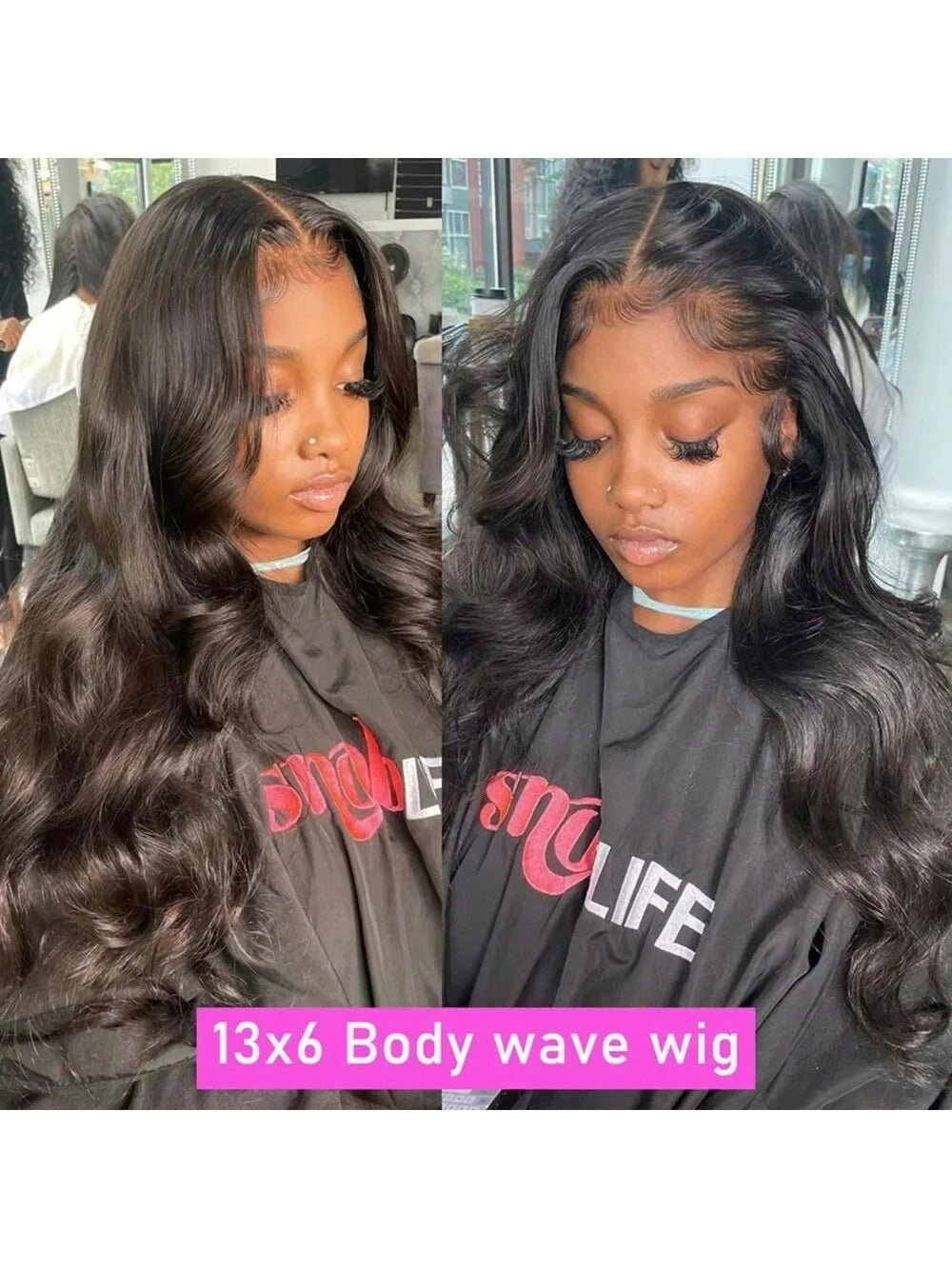 360 Body Wave Lace Front Wig Natural Versatile - So Real Fashion