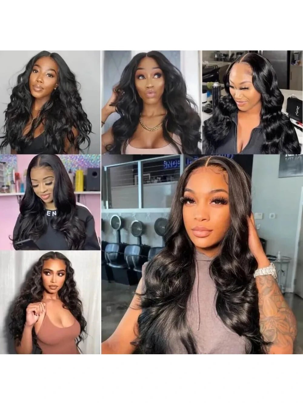 360 Lace Front Human Hair Wig Natural Fullness - So Real Fashion