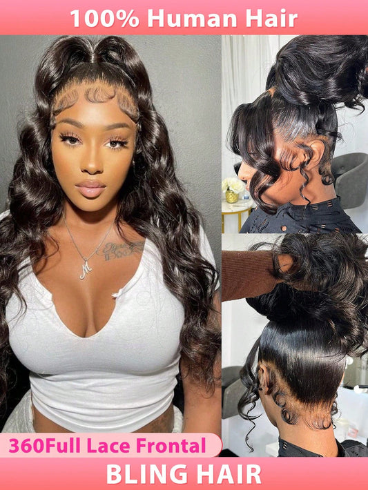 360 Wave Wig Natural Style Effortless Versatility - So Real Fashion