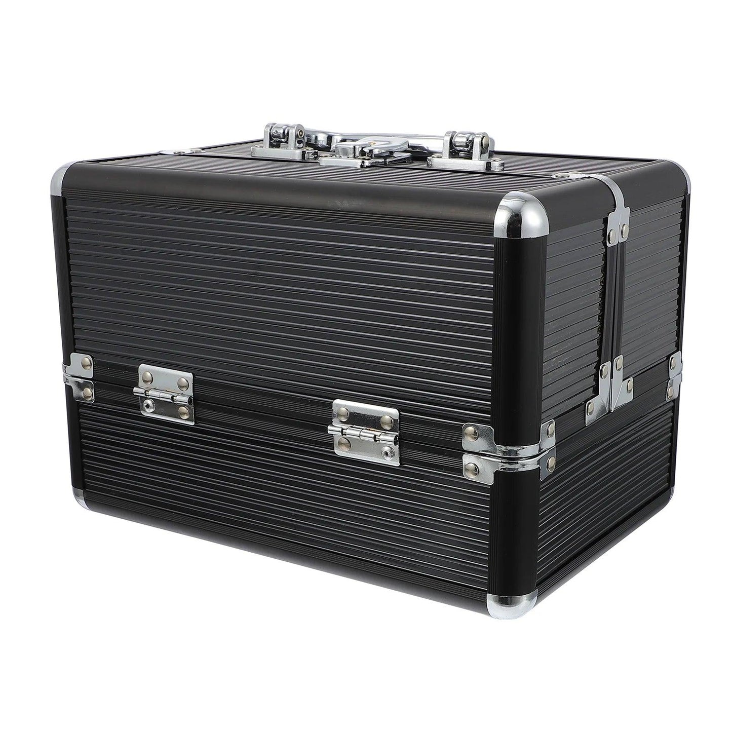 Aluminum Makeup Case Travel Waterproof and Chic - So Real Fashion