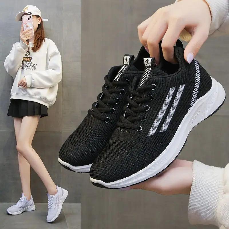 Luxury Mesh Lightweight Breathable NonSlip Womens Shoes - So Real Fashion