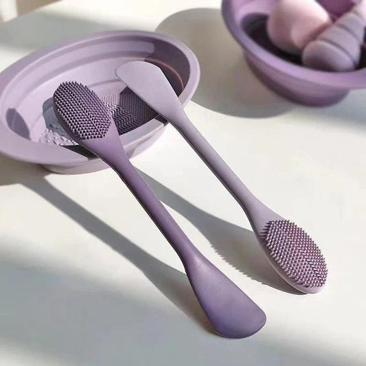 Silicone Face Brush Cleanse Massage and Mask - So Real Fashion