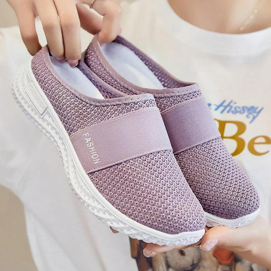 Breathable Lightweight Flats for Womens Comfort - So Real Fashion