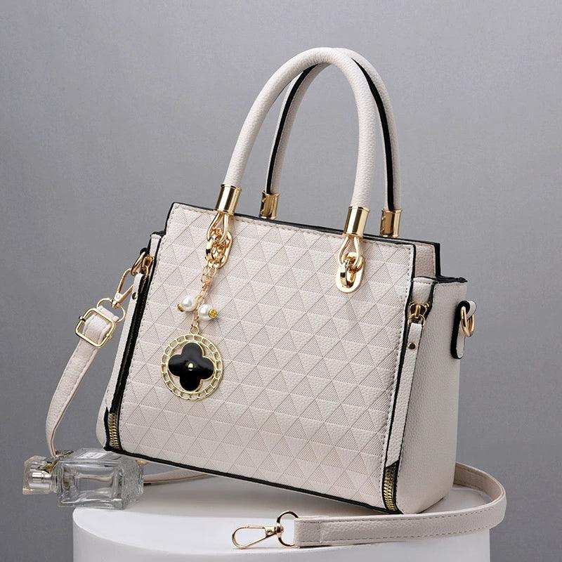 Kangaroo Genuine Goods Genuine Leather Fashion Generous One-Shoulder Handbag - So Real Fashion