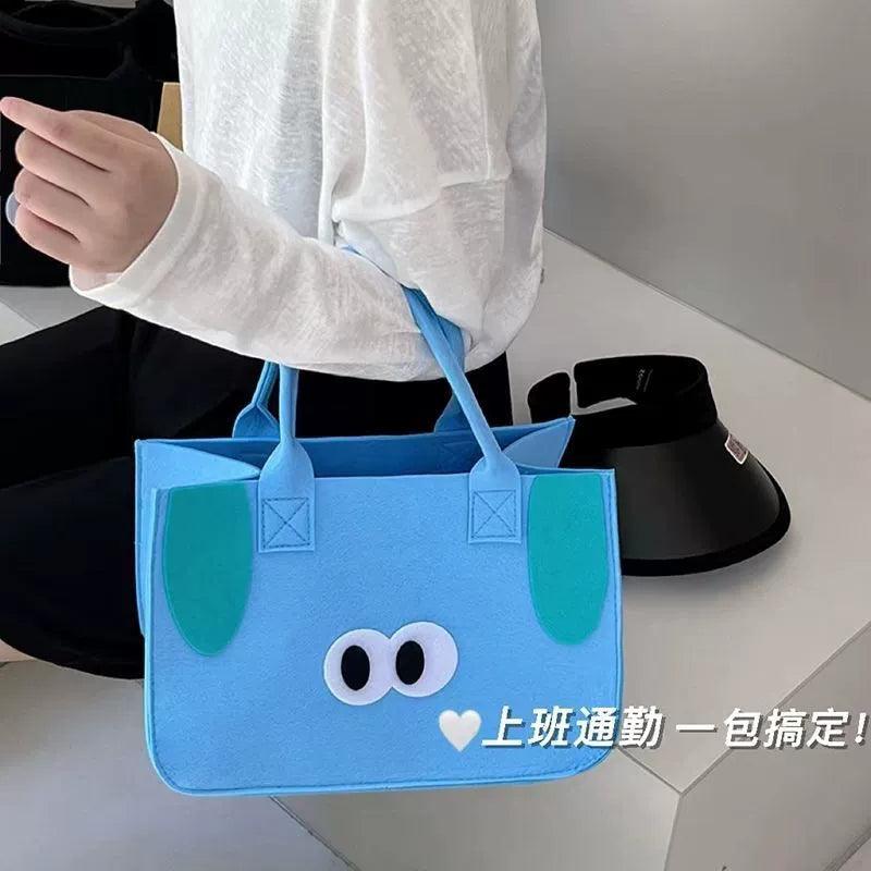 Felt Bag Work Handbag New Arrival Classy Fashion Computer Bag Student Handbag Lunch Box Lunch Box Bag - So Real Fashion