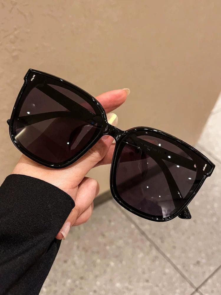 Big Face Women's Fancy Ins Slim Looking Summer Sunglasses - So Real Fashion