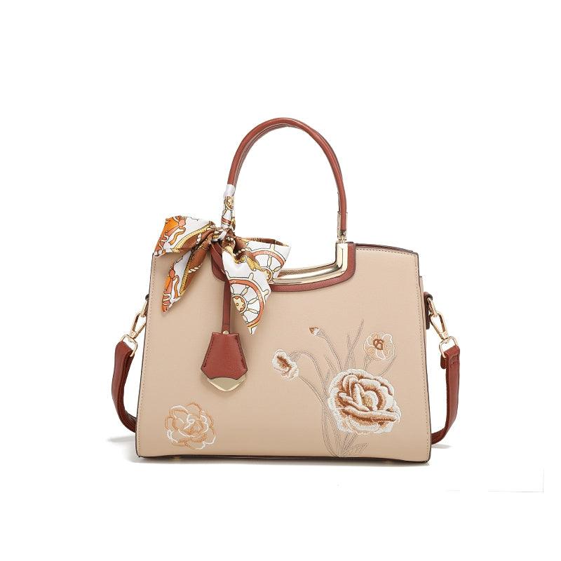 Classy Sentong Qin Elegant Middle-Aged Women's Handbag - So Real Fashion