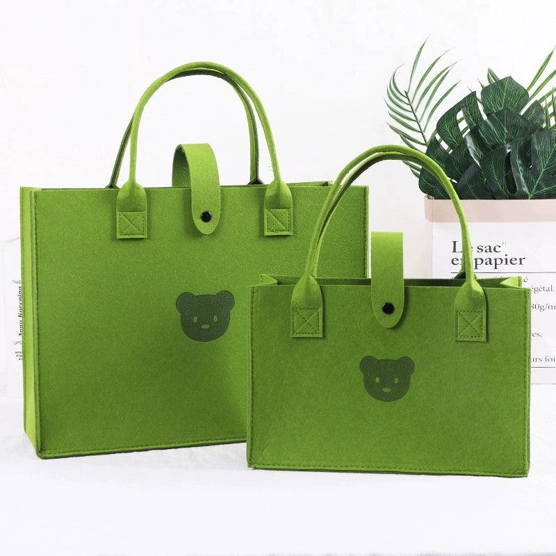 Felt Bag Work Handbag New Arrival Classy Fashion Computer Bag Student Handbag Lunch Box Lunch Box Bag - So Real Fashion