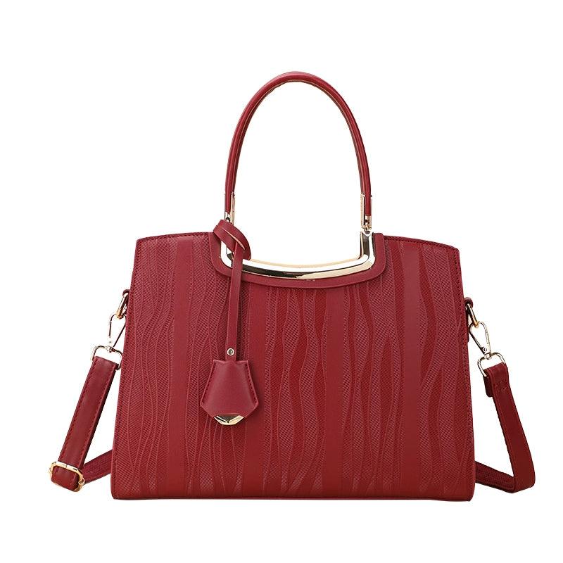 Classy Sentong Qin Elegant Middle-Aged Women's Handbag - So Real Fashion