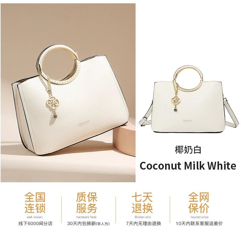 Woodpecker Leather Bag for Women 2024 New Arrival Fancy Fashion All-Match Classy Mom Bag Crossbody Handbag - So Real Fashion