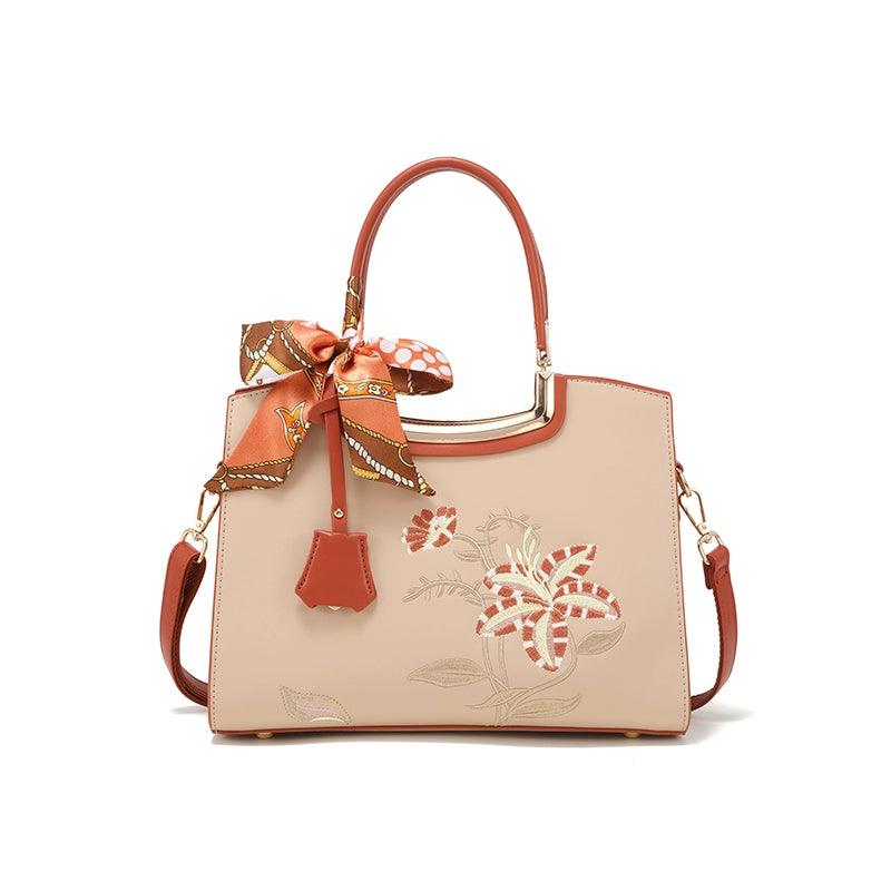 Classy Sentong Qin Elegant Middle-Aged Women's Handbag - So Real Fashion