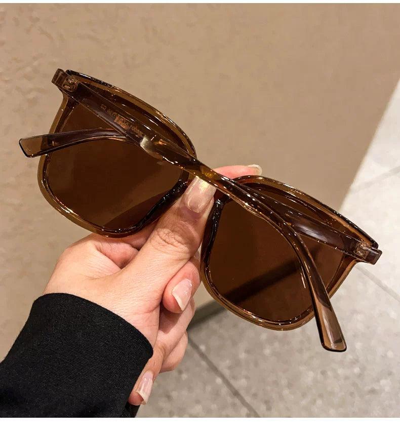 Big Face Women's Fancy Ins Slim Looking Summer Sunglasses - So Real Fashion