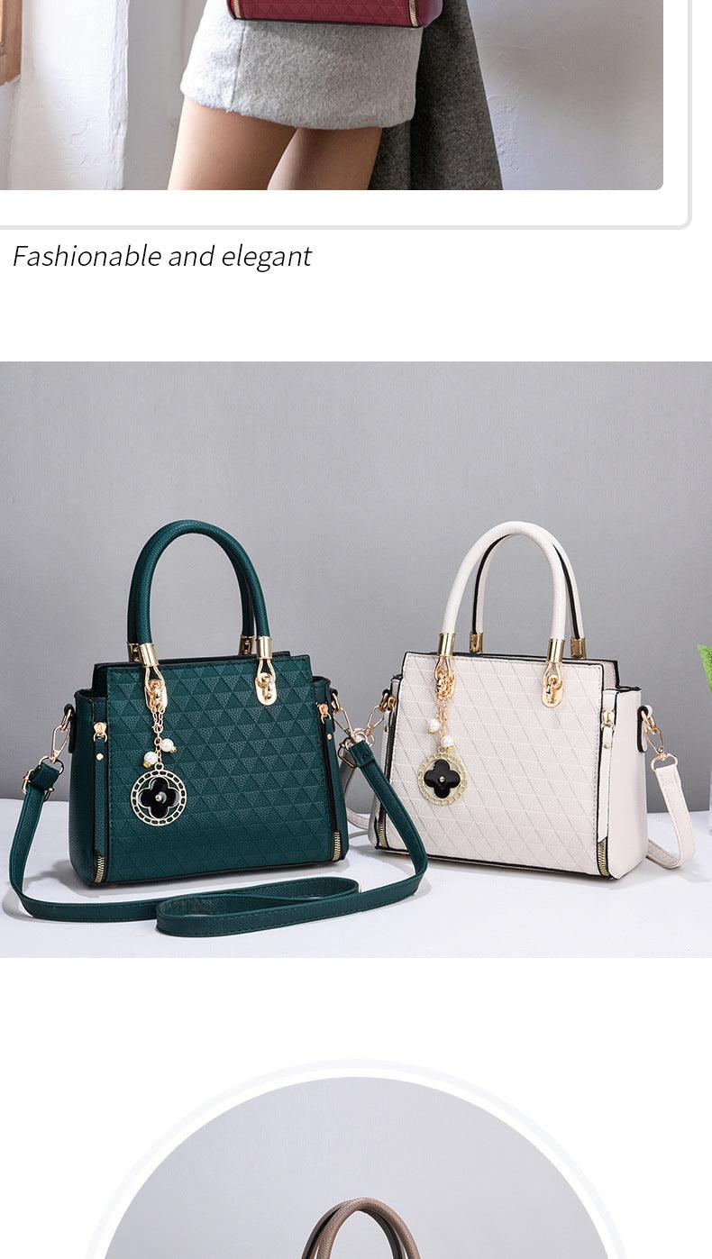 Kangaroo Genuine Goods Genuine Leather Fashion Generous One-Shoulder Handbag - So Real Fashion