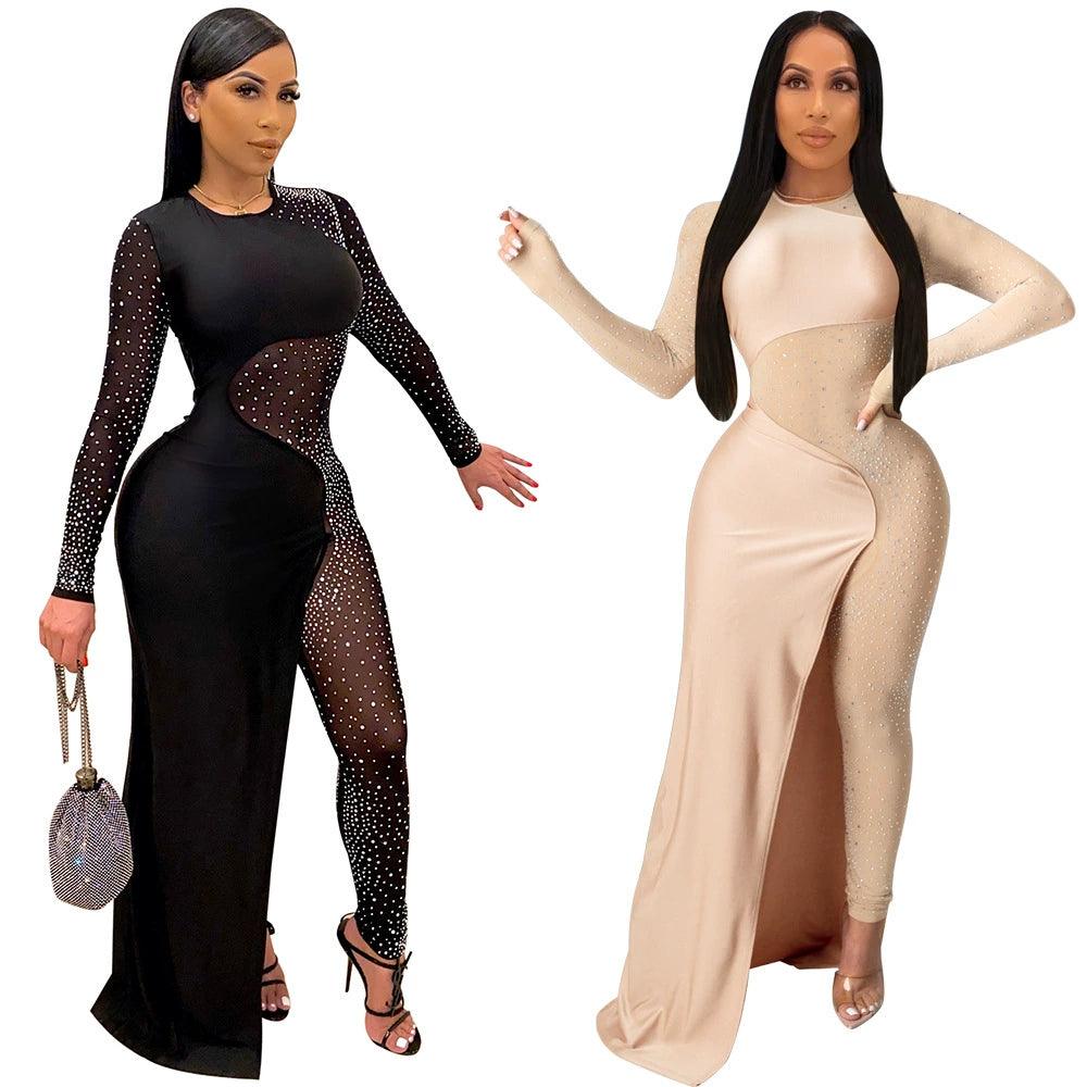 European and American WOMEN'S Long-sleeve Jumpsuit Ladies - So Real Fashion