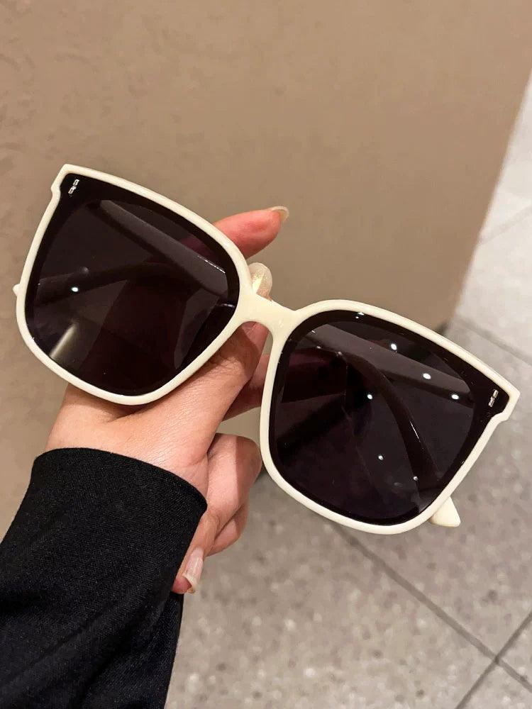 Big Face Women's Fancy Ins Slim Looking Summer Sunglasses - So Real Fashion