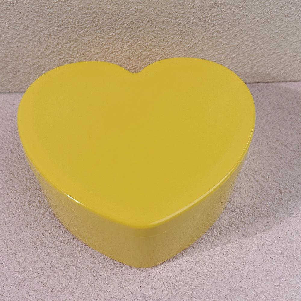 Clamshell Heart Student Small Items Barrettes Storage Box - So Real Fashion