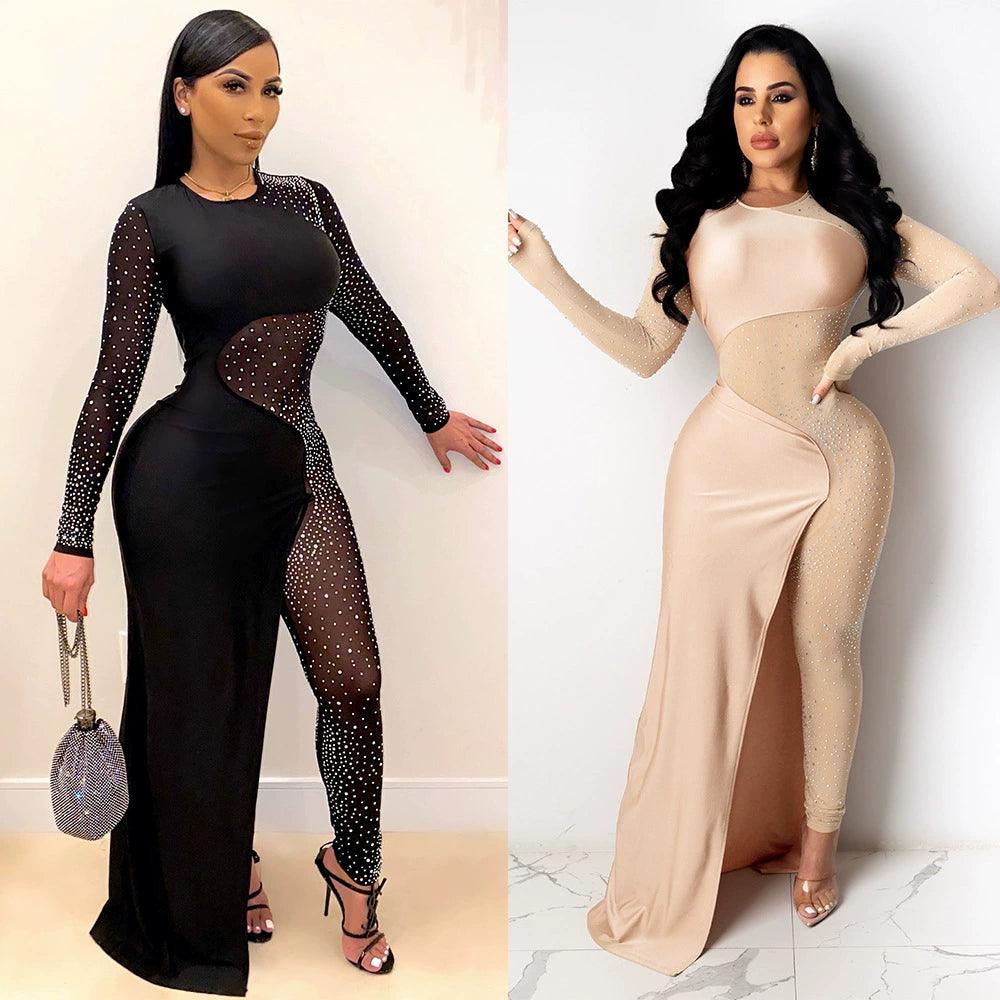 European and American WOMEN'S Long-sleeve Jumpsuit Ladies - So Real Fashion