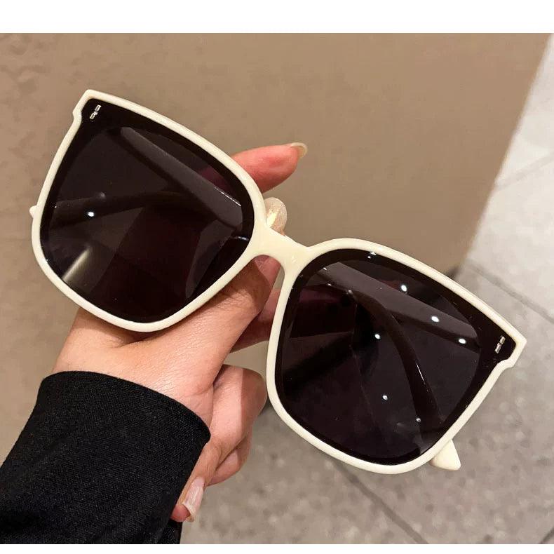 Big Face Women's Fancy Ins Slim Looking Summer Sunglasses - So Real Fashion