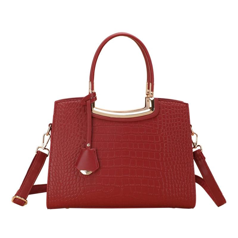 Classy Sentong Qin Elegant Middle-Aged Women's Handbag - So Real Fashion