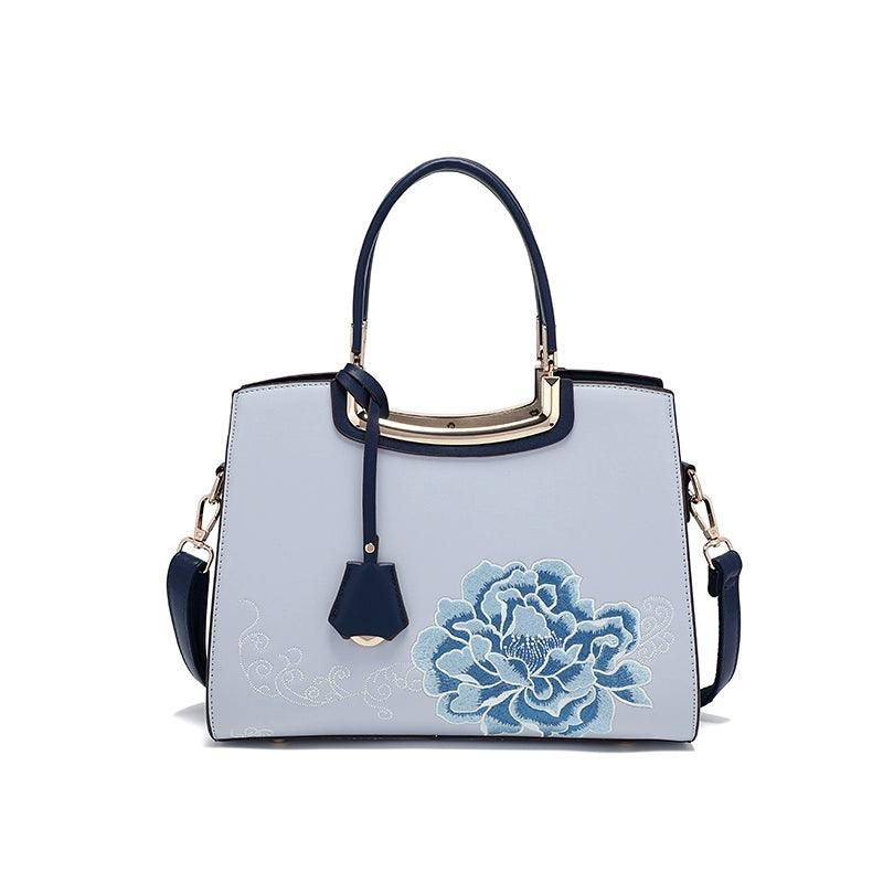 Classy Sentong Qin Elegant Middle-Aged Women's Handbag - So Real Fashion