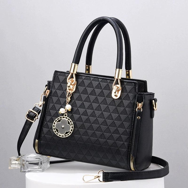 Kangaroo Genuine Goods Genuine Leather Fashion Generous One-Shoulder Handbag - So Real Fashion