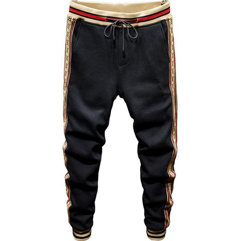 Loose Elastic Wool Exercise Ankle-Tied Casual Long Pants Men - So Real Fashion