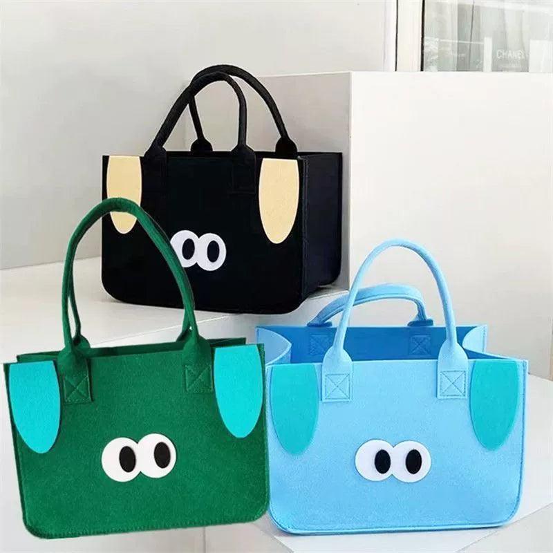 Felt Bag Work Handbag New Arrival Classy Fashion Computer Bag Student Handbag Lunch Box Lunch Box Bag - So Real Fashion