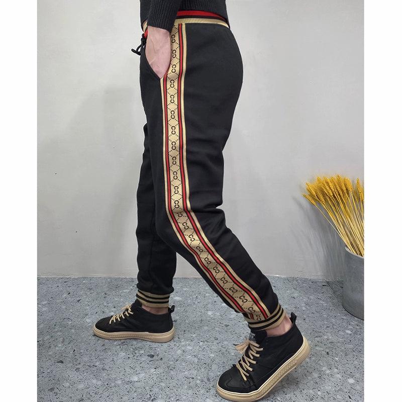 Loose Elastic Wool Exercise Ankle-Tied Casual Long Pants Men - So Real Fashion