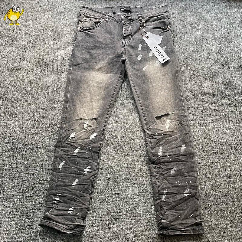 2025 Washed Black High Street Jeans Pants Men Woman Hip Hop Best Quality Vintage Hole Old Casual Trousers Classic Fashion - So Real Fashion