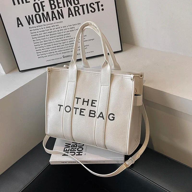 Luxury Designer Bag Tote Women Handbags Letter Shoulder Bags Brands Soft PU Shopper Purses Crossbody Bags for Women Clutch - So Real Fashion