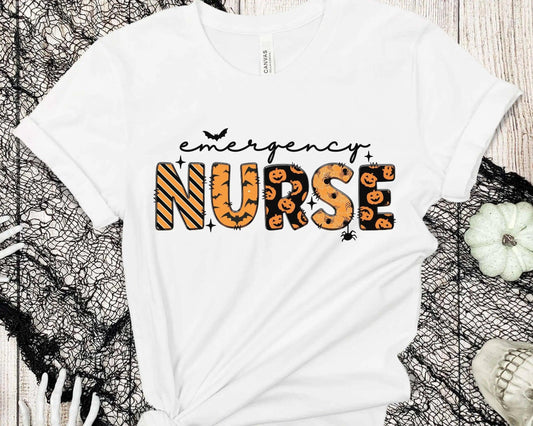 Er Halloween T Shirt Nurse Trauma Nurses Registration Doctor - So Real Fashion