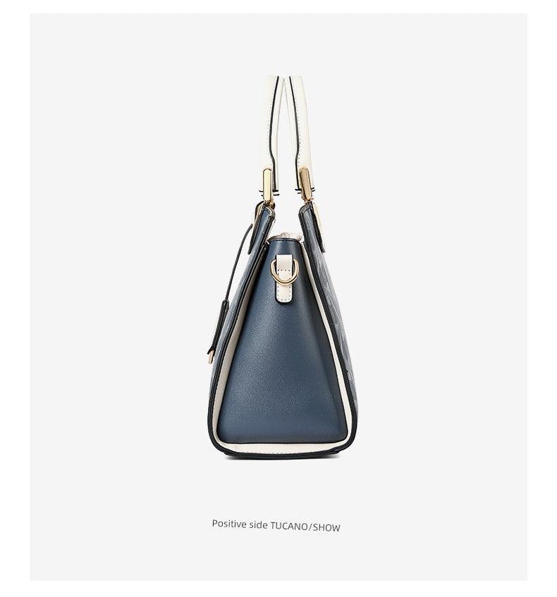 Woodpecker Leather Bag Female 2024 New Arrival Shoulder Crossbody to Give Mom Elegant Accessible Luxury Textured Handbag Work Clothing - So Real Fashion