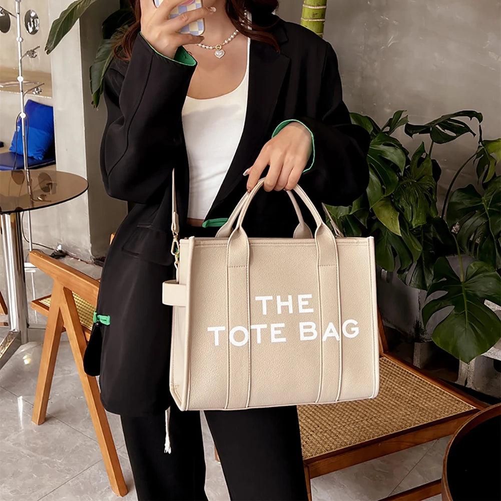 Tote Bag 2024 Luxury Designer Bag Tote Women Handbags Letter Shoulder Bags Brands Shopper Purses Crossbody Bags for Women Clutch - So Real Fashion