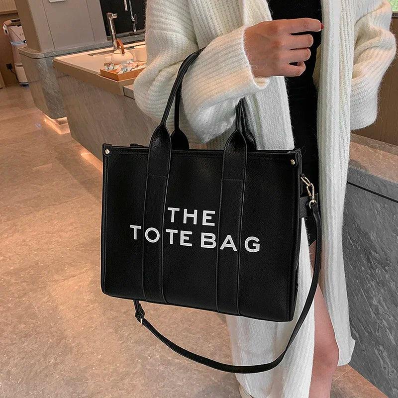 Luxury Designer Bag Tote Women Handbags Letter Shoulder Bags Brands Soft PU Shopper Purses Crossbody Bags for Women Clutch - So Real Fashion