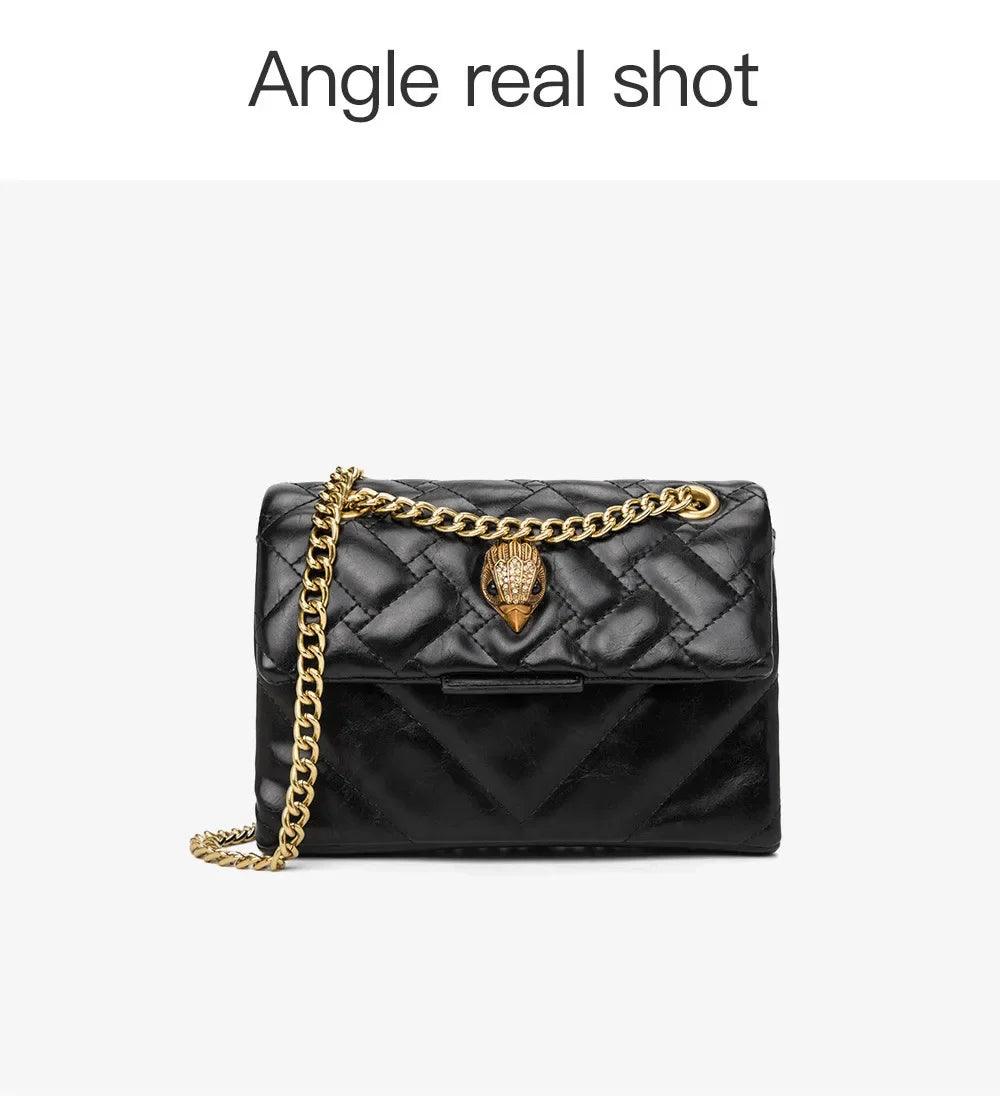 Retro Chain Women's Bag Shoulder Crossbody Bag Eagle Head Fashionable Handbag - So Real Fashion