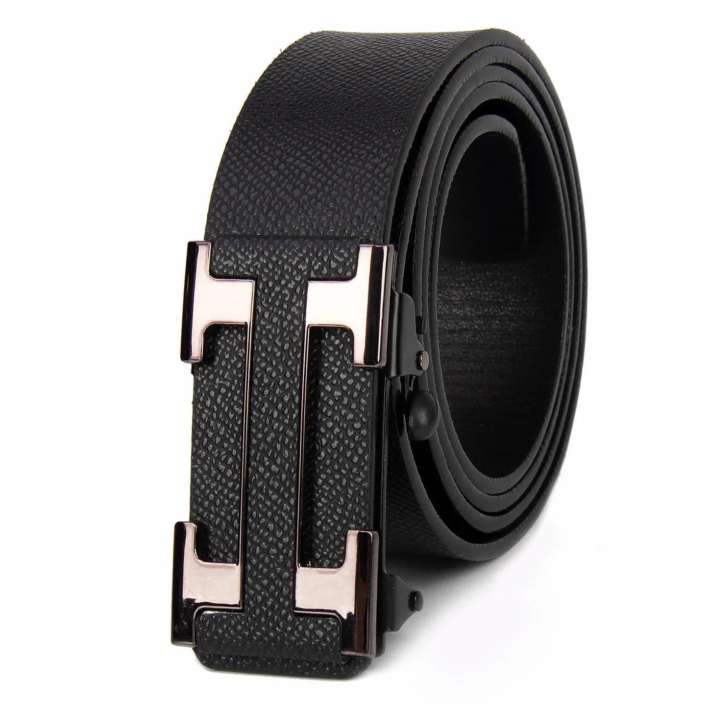 Men's Business Belts Durable dark colored gift item - So Real Fashion