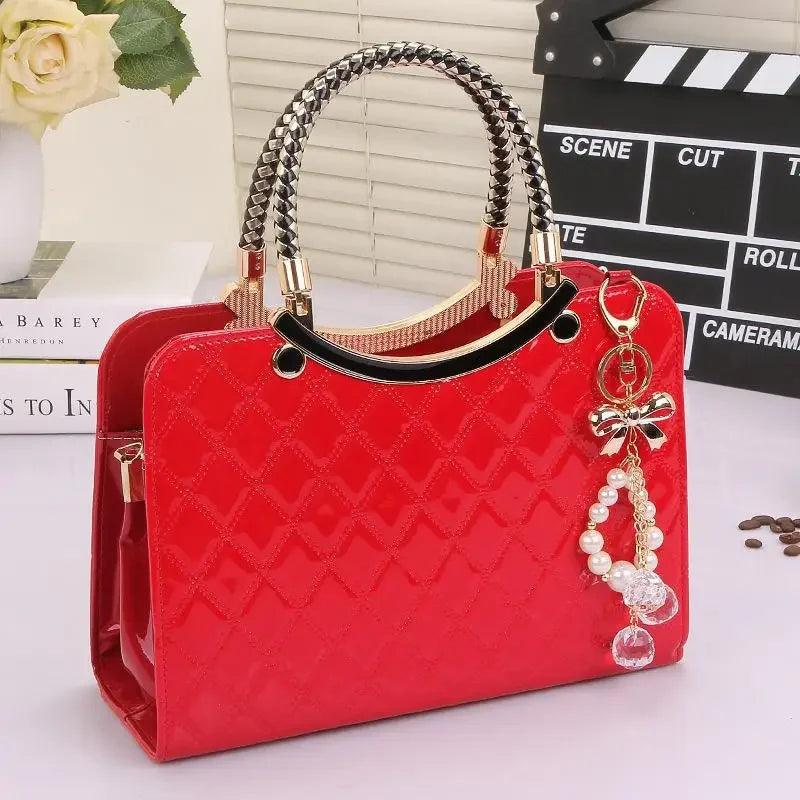 Fashion Ladies Crossbody Bag Large Capacity Pendant Waterproof Satchel - So Real Fashion