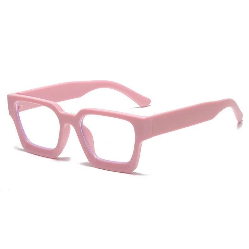 New Transparent Computer Glasses Frame Women Men Anti Blue Light Square Eyewear Blocking Glasses Optical Spectacle Eyeglass ﻿ - So Real Fashion